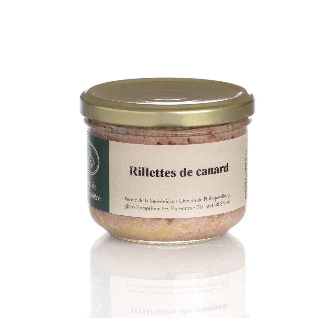 <p>Rillettes de canard 180 g</p>